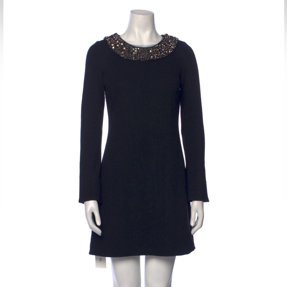 Vera Wang Wool Mini Dress